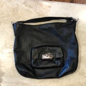 Black shoulder Coach Purse